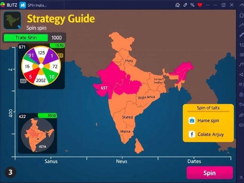 Graph showing Blitz Spin India growth across Indian states